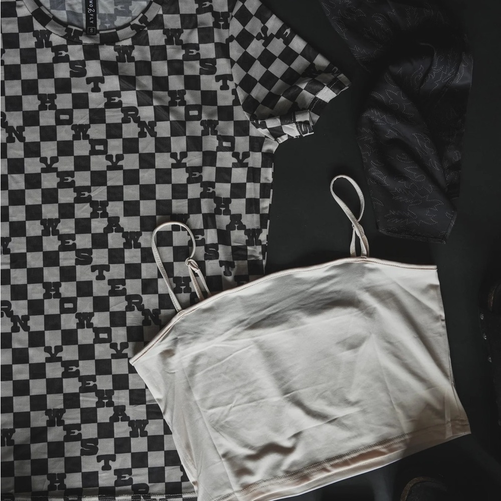 2FlyCo Slang N Bang Mesh Top & Cami - Picture 6 of 12